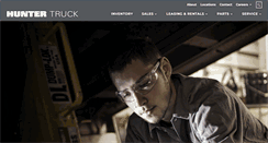 Desktop Screenshot of huntertruck.com